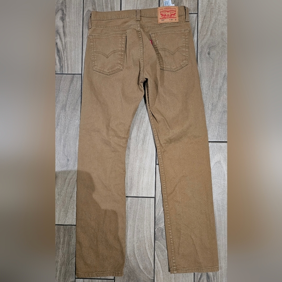 Mens Levi Strauss 513 Slim Straight 30x32 Pant Jean Lot (3) - Picture 3 of 13